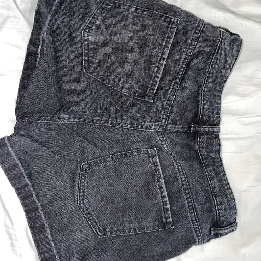 Black Jean Shorts from local Boutique